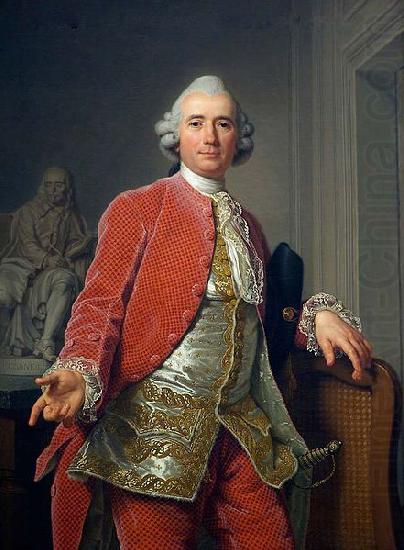 Portrait of Jean-Jacques Caffieri, unknow artist